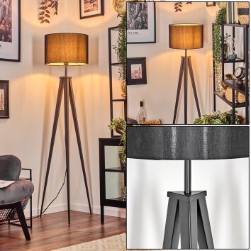 Soungou Stehleuchte 38 cm Schwarz, 1-flammig