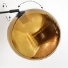 Koyoto Stehleuchte Glas 30 cm Schwarz, 1-flammig
