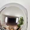 Koyoto Wandleuchte Glas 15 cm Bernsteinfarben, Chrom, Rauchfarben, 3-flammig