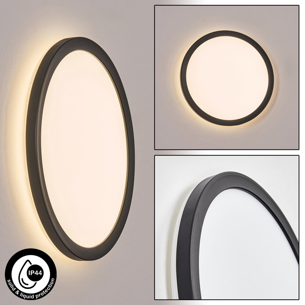 Qadir Außenwandleuchte LED Weiß, 1-flammig main product photo