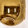 Ripoll Stehleuchte Glas 15 cm Gold, 5-flammig