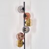Ripoll Stehleuchte Glas 15 cm Gold, Klar, Kupferfarben, Rauchfarben, 6-flammig