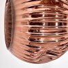 Ripoll Stehleuchte Glas 15 cm Kupferfarben, 6-flammig