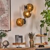 Ripoll Wandleuchte Glas 15 cm Gold, 3-flammig