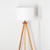 Soungou Stehleuchte 38 cm Naturfarben, Schwarz, 1-flammig
