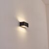 Lanor Außenwandleuchte LED Schwarz, 1-flammig