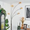 Nikkala Stehleuchte Chrom, Weiß, 5-flammig