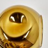 Ripoll Wandleuchte Glas 15 cm Gold, 3-flammig
