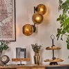 Koyoto Wandleuchte Glas 15 cm Gold, 3-flammig