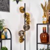 Koyoto Stehleuchte Glas 15 cm Gold, Klar, 6-flammig