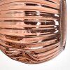 Ripoll Stehleuchte Glas 15 cm Kupferfarben, 4-flammig