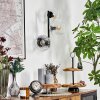 Ripoll Wandleuchte Glas 15 cm Klar, 3-flammig