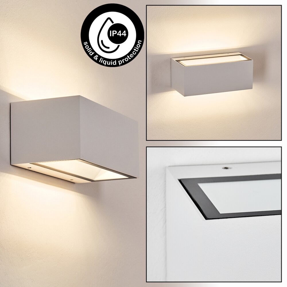 Lanor Außenwandleuchte LED Weiß, 1-flammig main product photo