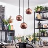 Koyoto Hängeleuchte Glas 15 cm Kupferfarben, 3-flammig