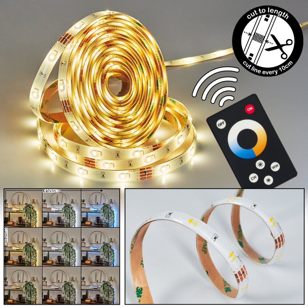 Melor LEDStreifen Weiß, 1-flammig, Fernbedienung main product photo