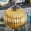 Koyoto Hängeleuchte Glas 15 cm Gold, 3-flammig