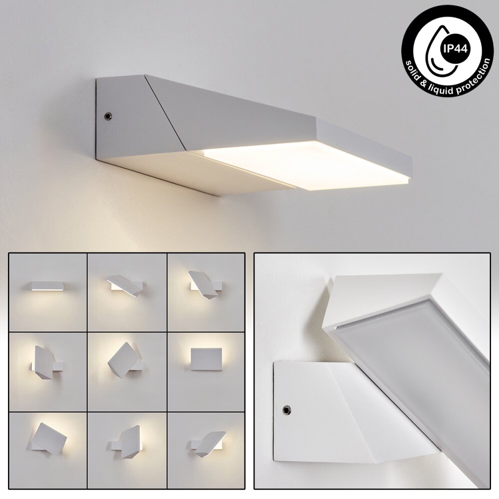 Xaden Außenwandleuchte LED Weiß, 1-flammig main product photo