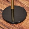 Bassagoda Stehleuchte Messing, Schwarz, 3-flammig
