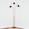 Bassagoda Stehleuchte Messing, Schwarz, 3-flammig
