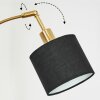 Bassagoda Stehleuchte Messing, Schwarz, 3-flammig