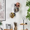 Ripoll Wandleuchte Glas 15 cm Chrom, Gold, Klar, Kupferfarben, Rauchfarben, 3-flammig