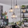Koyoto Hängeleuchte Glas 25 cm Klar, 3-flammig