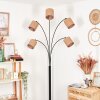 Soungou Stehleuchte 15 cm Schwarz, 5-flammig