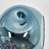 Ripoll Wandleuchte Glas 15 cm Blau, Grün, Kupferfarben, 3-flammig