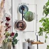 Koyoto Wandleuchte Glas 15 cm Blau, Grün, Kupferfarben, 3-flammig