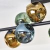 Ripoll Deckenleuchte Glas 15 cm Blau, Gold, Grün, 10-flammig