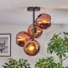 Koyoto Deckenleuchte Glas 15 cm Kupferfarben, 4-flammig