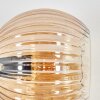 Koyoto Wandleuchte Glas 15 cm Bernsteinfarben, 3-flammig