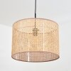 Barcos Hängeleuchte 40 cm Braun, Naturfarben, 1-flammig