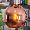 Koyoto Hängeleuchte Glas 25 cm Kupferfarben, 3-flammig