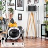 Soungou Stehleuchte 38 cm Naturfarben, Schwarz, 1-flammig