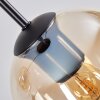 Koyoto Hängeleuchte Glas 15 cm Bernsteinfarben, Klar, 4-flammig