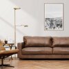 Steinhauer Turound Stehleuchte Bronze, 2-flammig