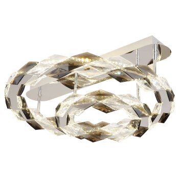 Globo Karilion Deckenleuchte LED Chrom, 1-flammig