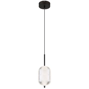 Globo Kurius Hängeleuchte LED Schwarz, 1-flammig