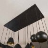 Shield Pendelleuchte Schwarz, 18-flammig
