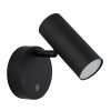 Globo Allvi Decken- und Wandleuchte LED Schwarz, 1-flammig