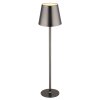 Globo Vannie Tischleuchte LED Chrom, Schwarz, 1-flammig
