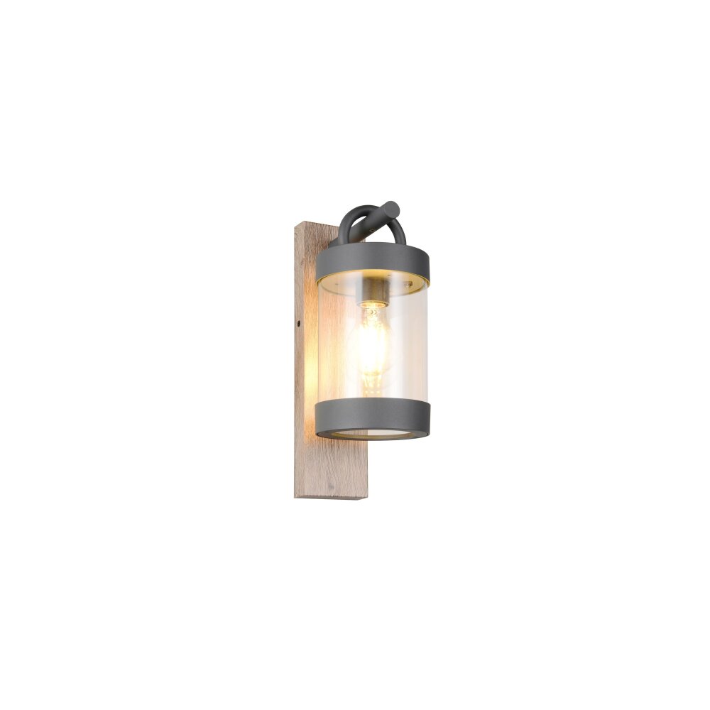 Trio Sambesi Wandleuchte Holz hell, 1-flammig main product photo