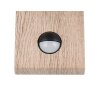 Trio Sambesi Wandleuchte Holz hell, 1-flammig, Bewegungsmelder