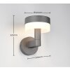 Trio MACKENZIE Wandleuchte LED Anthrazit, 1-flammig