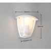 Trio VENTA Wandleuchte Weiß, 1-flammig