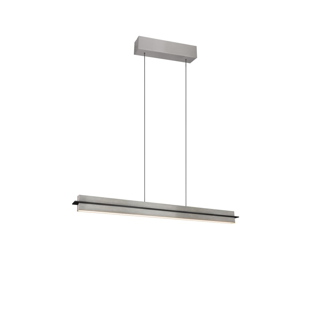 Trio Emerson Pendelleuchte LED Nickel-Matt, 1-flammig main product photo