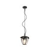 Trio VENTA Pendelleuchte Schwarz, 1-flammig