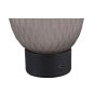 Trio Facette Tischleuchte LED Rauchfarben, 1-flammig