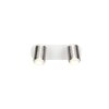 Trio Gillan Deckenspot Nickel-Matt, 2-flammig